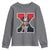 Malcolm X Black History Month Black Liberation Flag Youth Sweatshirt
