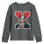 Malcolm X Black History Month Black Liberation Flag Youth Sweatshirt