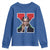 Malcolm X Black History Month Black Liberation Flag Youth Sweatshirt