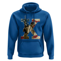 Malcolm X Hoodie Black History Leaders American Flag