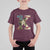 Malcolm X T Shirt For Kid Black History Leaders American Flag