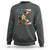 Malcolm X Sweatshirt Black History Leaders American Flag