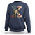 Malcolm X Sweatshirt Black History Leaders American Flag