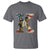 Malcolm X T Shirt Black History Leaders American Flag
