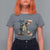 Malcolm X T Shirt For Women Black History Leaders American Flag