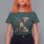 Malcolm X T Shirt For Women Black History Leaders American Flag