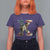 Malcolm X T Shirt For Women Black History Leaders American Flag