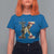 Malcolm X T Shirt For Women Black History Leaders American Flag