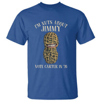 Jimmy Carter Supporter T Shirt I'm Nuts About Jimmy Vote Carter In '76 Peanut