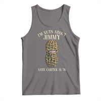 Jimmy Carter Supporter Tank Top I'm Nuts About Jimmy Vote Carter In '76 Peanut