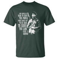 Huey P.Newton Quote T Shirt People Should Not To Be Made To Serve The Laws Black History Month