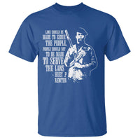 Huey P.Newton Quote T Shirt People Should Not To Be Made To Serve The Laws Black History Month