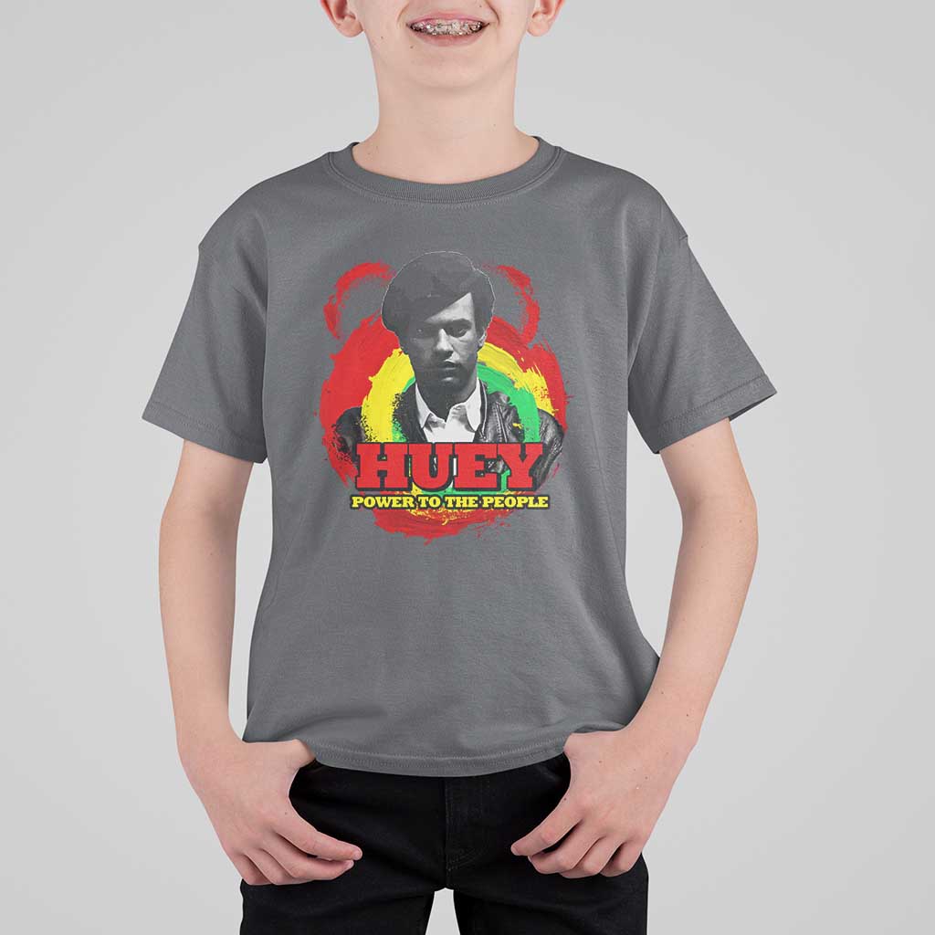 Huey P Newton T Shirt For Kid Power To The People Black History Month