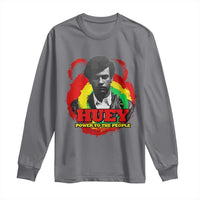 Huey P Newton Long Sleeve Shirt Power To The People Black History Month