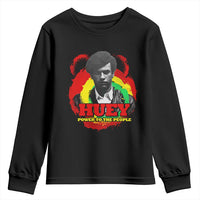 Huey P Newton Youth Sweatshirt Power To The People Black History Month