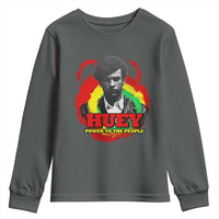 Huey P Newton Youth Sweatshirt Power To The People Black History Month