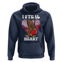 Funny Bigfoot Valentine's Day I Steal Heart Hoodie