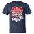 Funny Valentine's Day Gaming T Shirt V Is For Video Games Big Heart