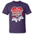 Funny Valentine's Day Gaming T Shirt V Is For Video Games Big Heart