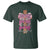 Pray On It Pray Over It Pray Through It T Shirt Christian Religious God Valentine's Day Coquette Cross