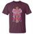 Pray On It Pray Over It Pray Through It T Shirt Christian Religious God Valentine's Day Coquette Cross