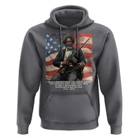 Frederick Douglass Hoodie A Man's Rights Rest In Three Boxes American Flag