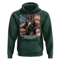 Frederick Douglass Hoodie A Man's Rights Rest In Three Boxes American Flag