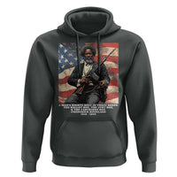 Frederick Douglass Hoodie A Man's Rights Rest In Three Boxes American Flag