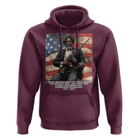 Frederick Douglass Hoodie A Man's Rights Rest In Three Boxes American Flag