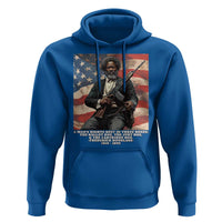 Frederick Douglass Hoodie A Man's Rights Rest In Three Boxes American Flag
