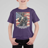 Frederick Douglass T Shirt For Kid A Man's Rights Rest In Three Boxes American Flag