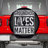 Groundhog Lives Matter Spare Tire Cover Funny Woodchuck Groundhog Day