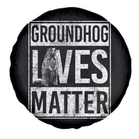 Groundhog Lives Matter Spare Tire Cover Funny Woodchuck Groundhog Day
