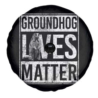 Groundhog Lives Matter Spare Tire Cover Funny Woodchuck Groundhog Day