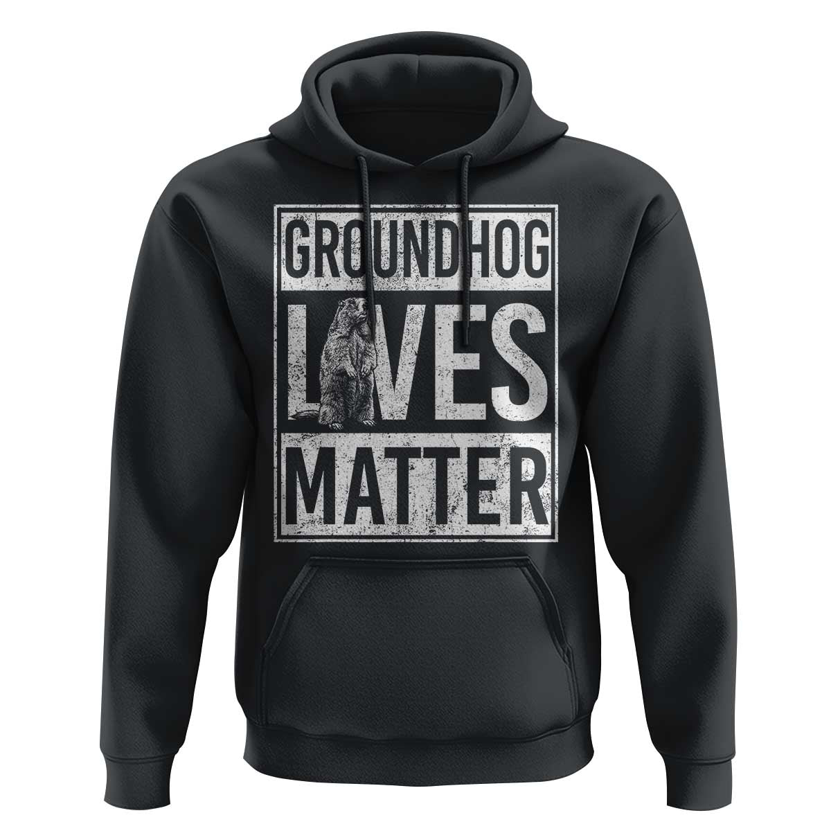 Groundhog Lives Matter Hoodie Funny Woodchuck Groundhog Day