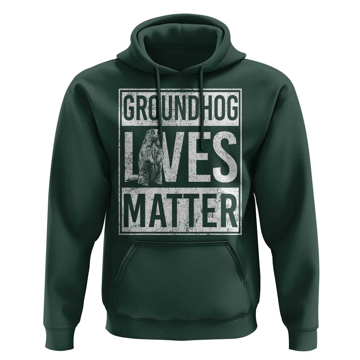 Groundhog Lives Matter Hoodie Funny Woodchuck Groundhog Day