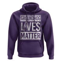 Groundhog Lives Matter Hoodie Funny Woodchuck Groundhog Day