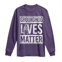 Groundhog Lives Matter Long Sleeve Shirt Funny Woodchuck Groundhog Day