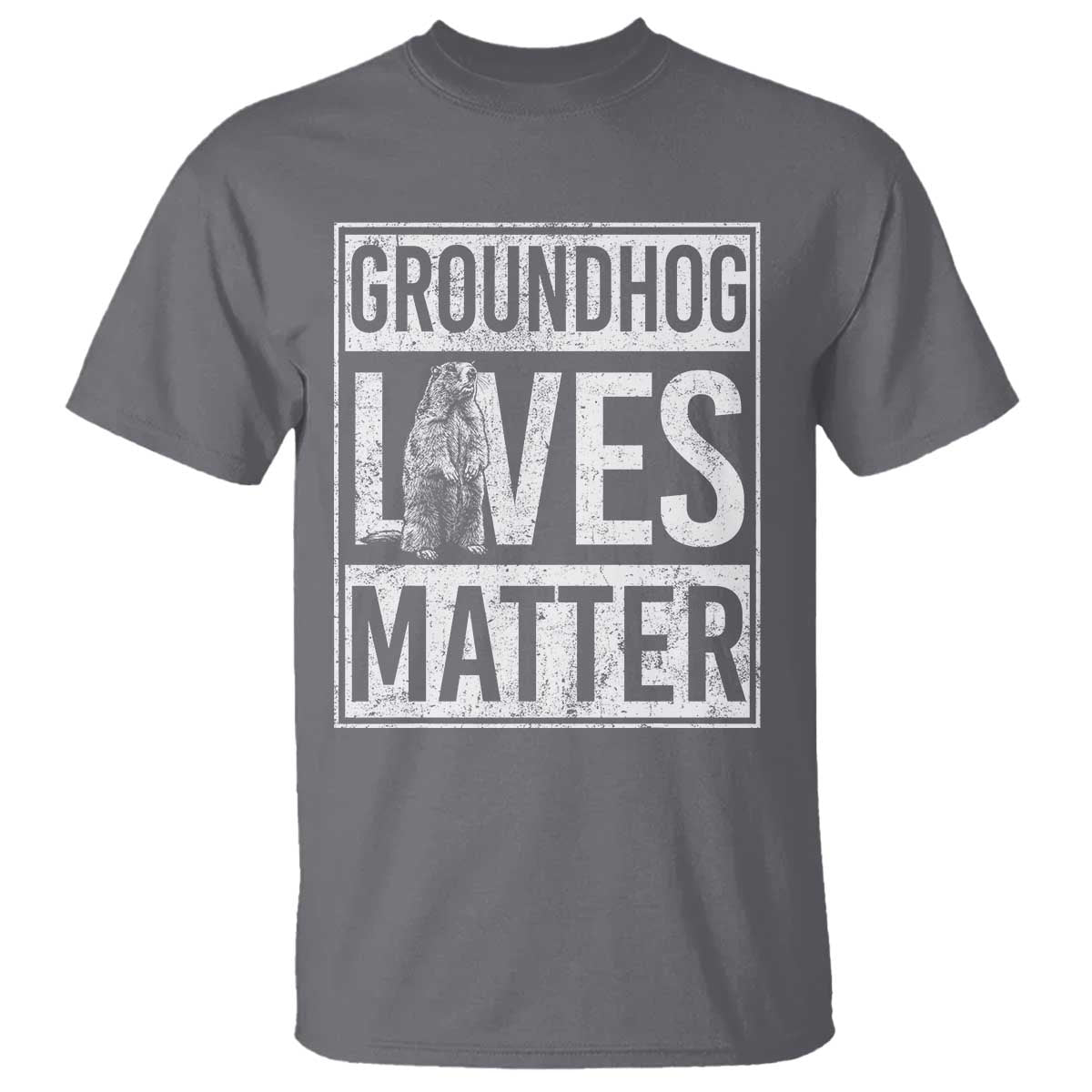 Groundhog Lives Matter T Shirt Funny Woodchuck Groundhog Day