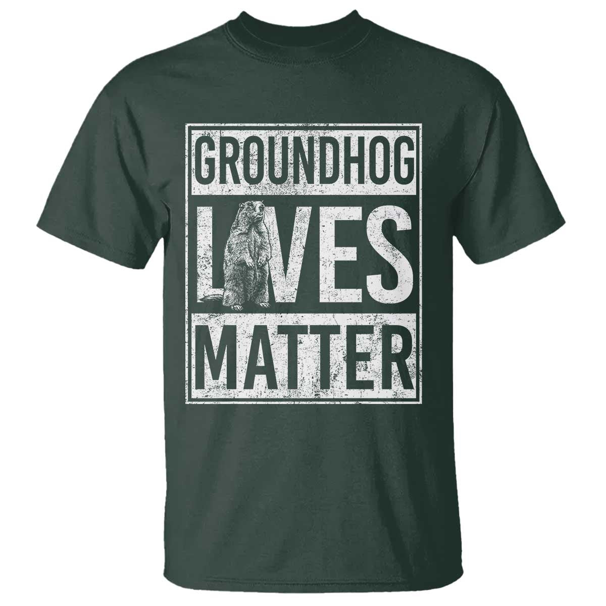 Groundhog Lives Matter T Shirt Funny Woodchuck Groundhog Day