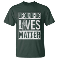 Groundhog Lives Matter T Shirt Funny Woodchuck Groundhog Day