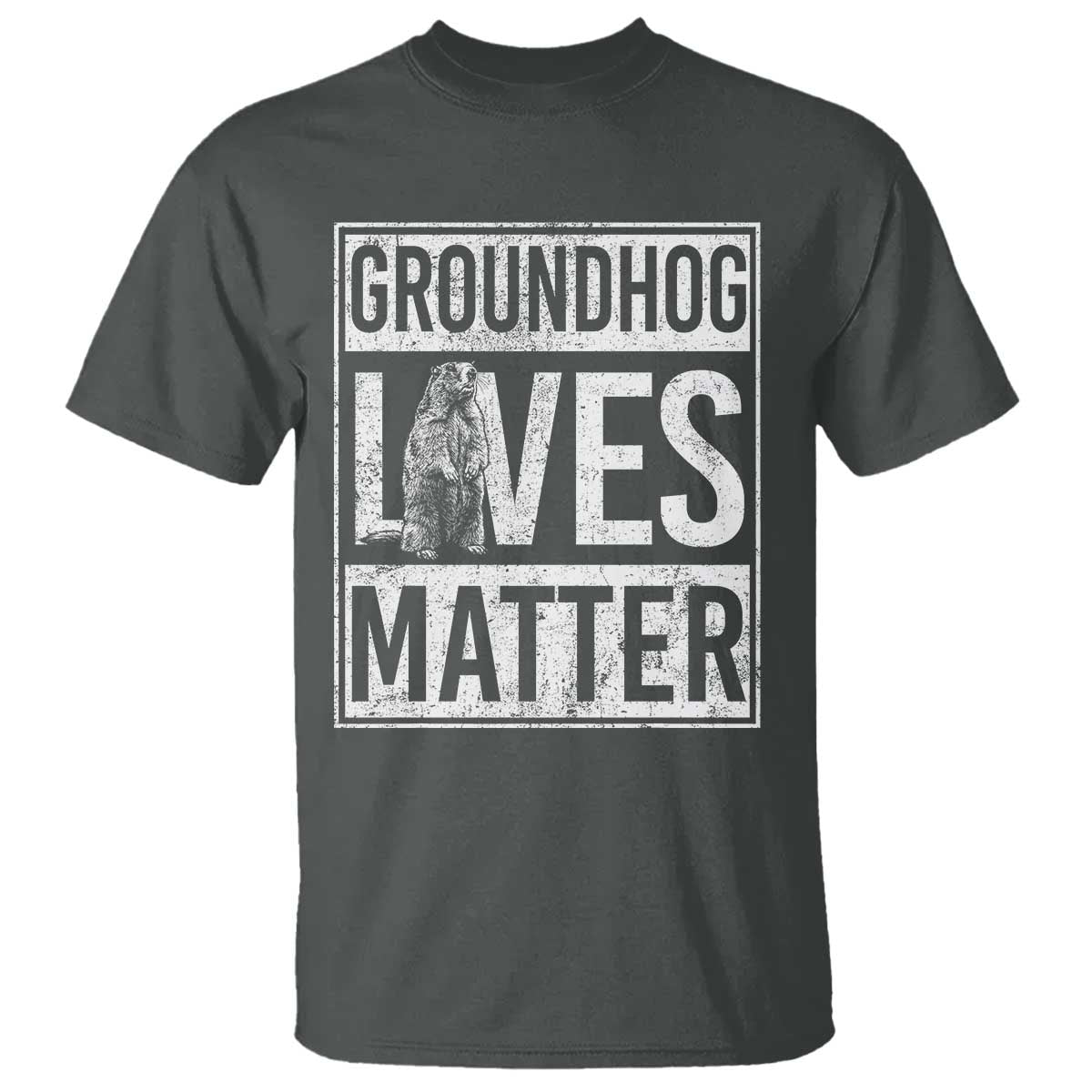 Groundhog Lives Matter T Shirt Funny Woodchuck Groundhog Day