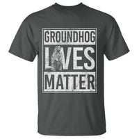 Groundhog Lives Matter T Shirt Funny Woodchuck Groundhog Day