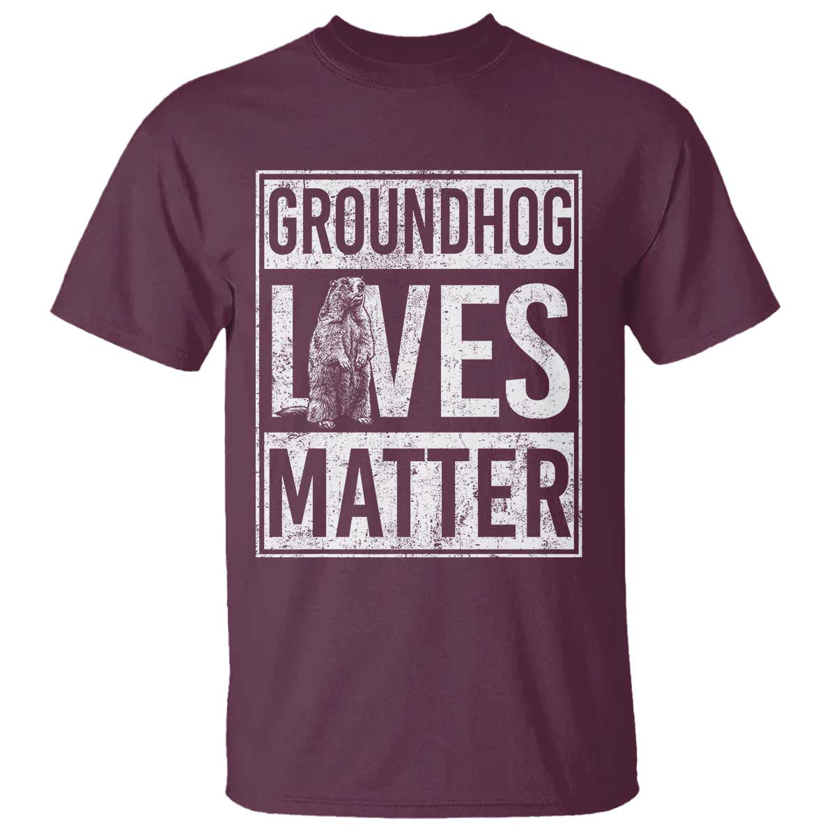 Groundhog Lives Matter T Shirt Funny Woodchuck Groundhog Day