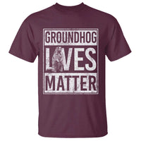 Groundhog Lives Matter T Shirt Funny Woodchuck Groundhog Day