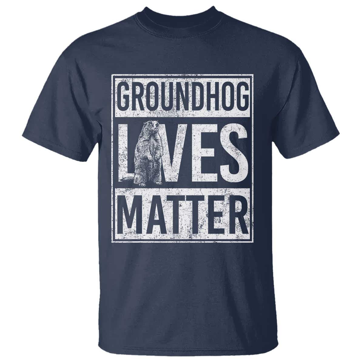 Groundhog Lives Matter T Shirt Funny Woodchuck Groundhog Day