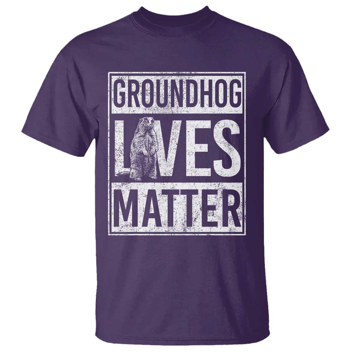 Groundhog Lives Matter T Shirt Funny Woodchuck Groundhog Day