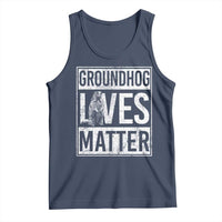 Groundhog Lives Matter Tank Top Funny Woodchuck Groundhog Day