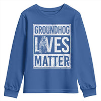Groundhog Lives Matter Youth Sweatshirt Funny Woodchuck Groundhog Day