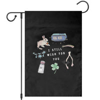 I Still Wish for You Lucky Rabbit 1111 Stars Clover Signs Garden Flag